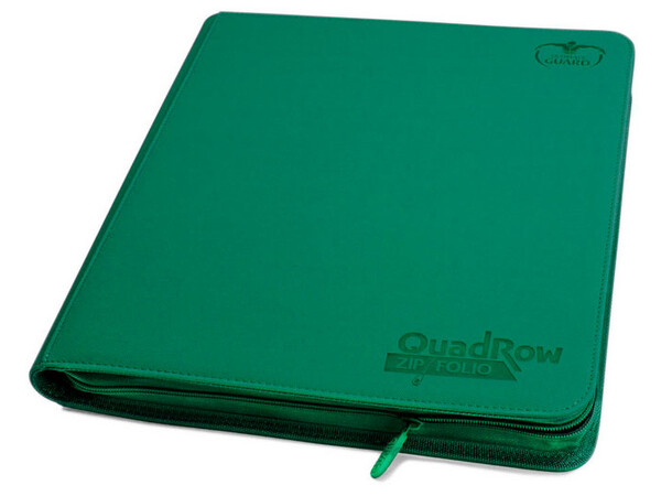 Zipfolio Xenoskin 24-Pocket Grøn Ultimate Guard - Til 480 kort - Quadrow 